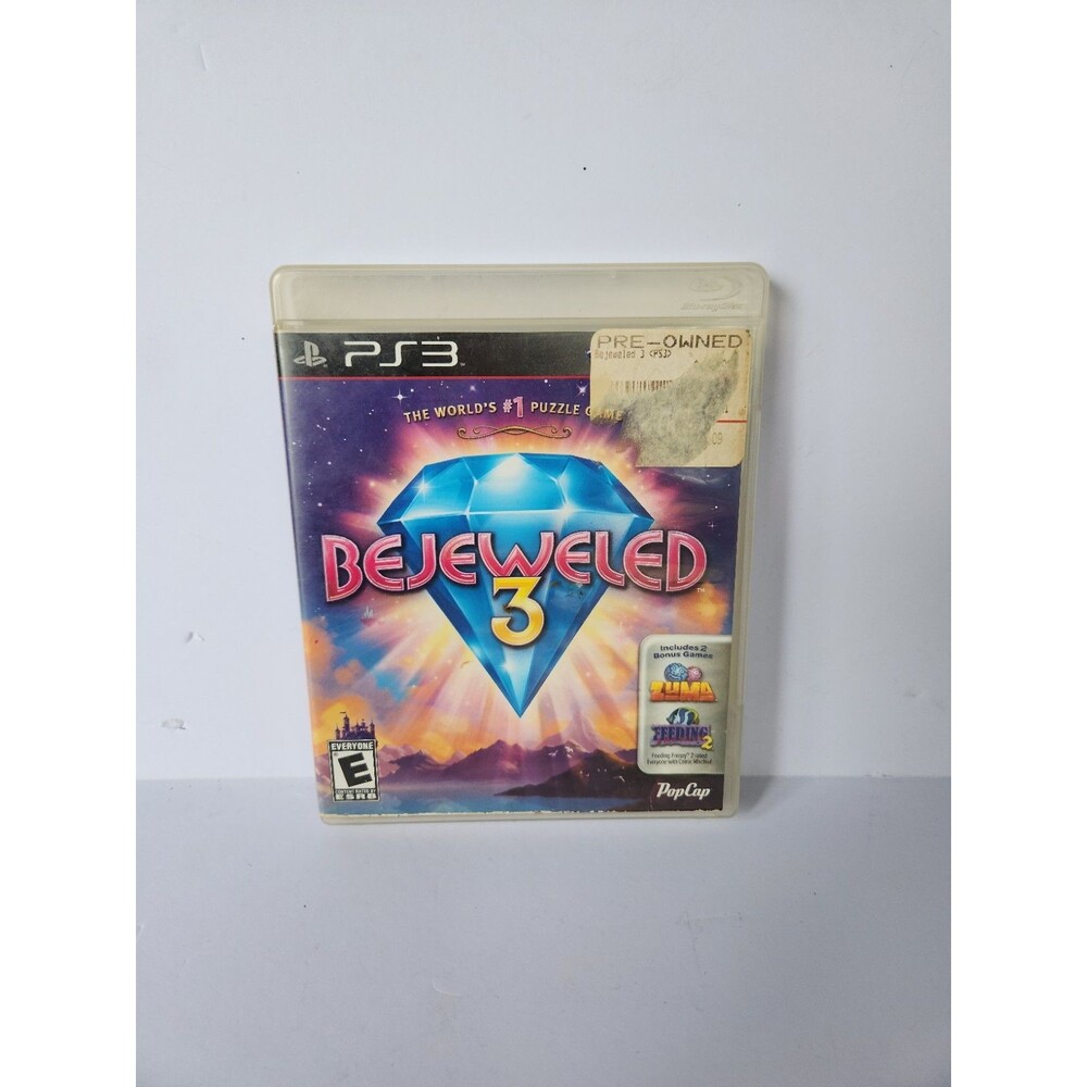 Bejewled 3 - Sony Playstation 3 - Sony PS3 - Tested
